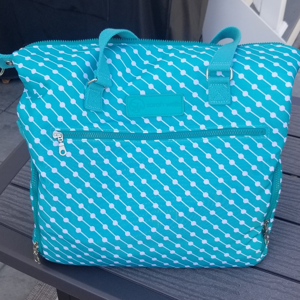 Sarah Wells Pump bag with Wet/Dry bag